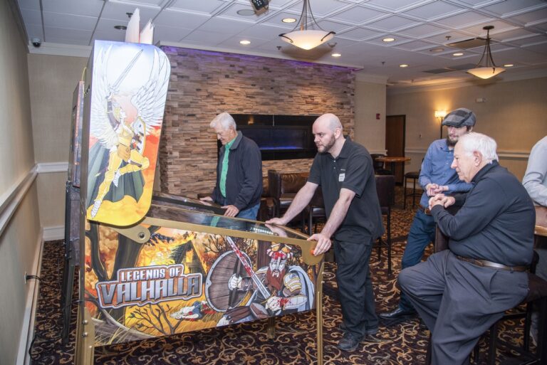 Customers Playing Legends of Valhalla Game