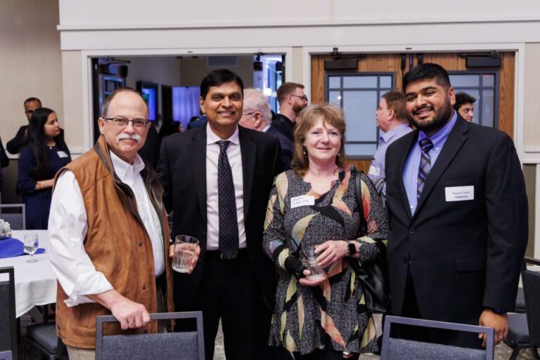 Mukesh and Nirmal Vasani with Guest at AimtronFest