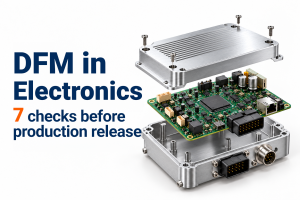 DFM in Electronics: 7 checks before production release